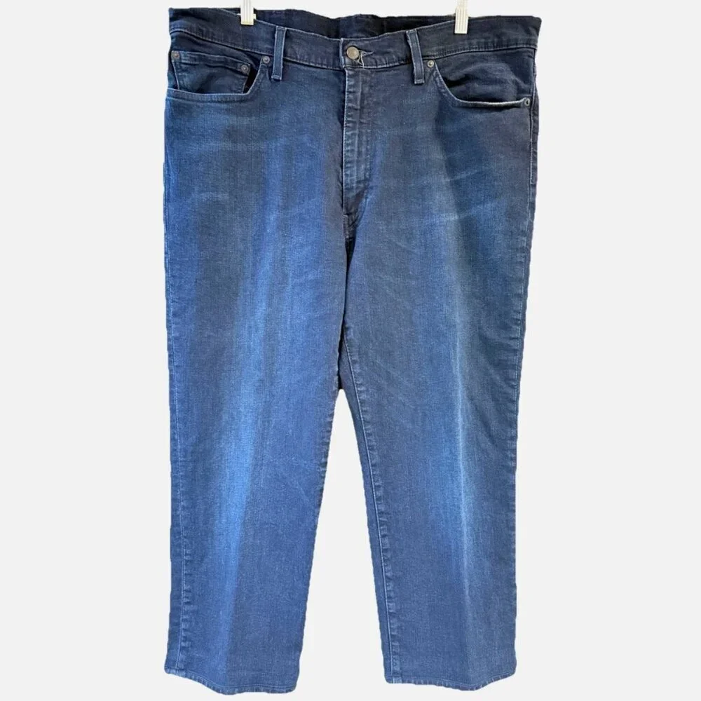 Levis Lot 541 Premium Straight Leg Casual Solid Denim Jeans 40